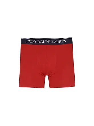 POLO RALPH LAUREN | Lot de 3 boxers nvy aopp hrt ryl rl rd | rot